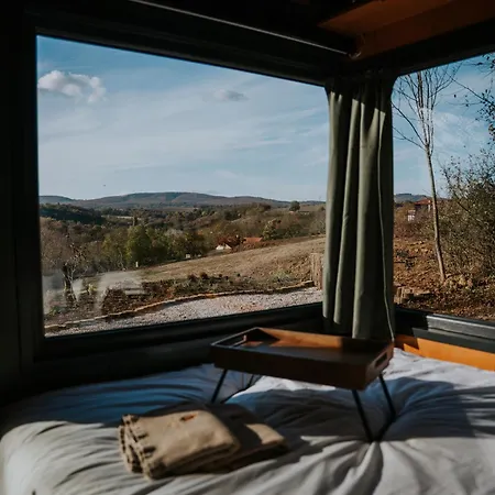 ゲストハウス Feelmore Tiny House Pusztakisfalu Lovaszheteny