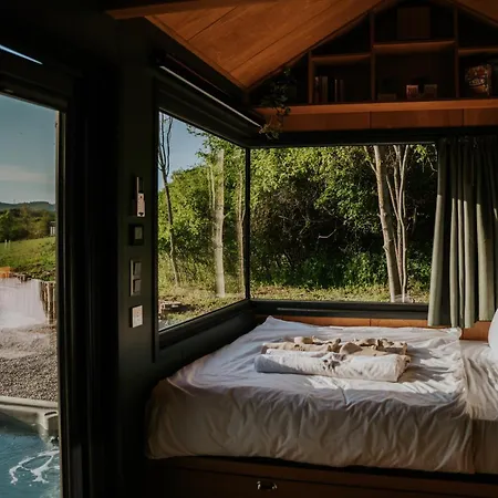 ゲストハウス Feelmore Tiny House Pusztakisfalu Lovaszheteny